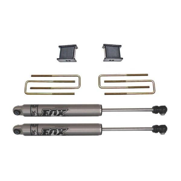 Maxtrac INCL REAR 4IN BLOCKS AND U-BOLTS, REAR FOX SHOCKS 902140F - main
